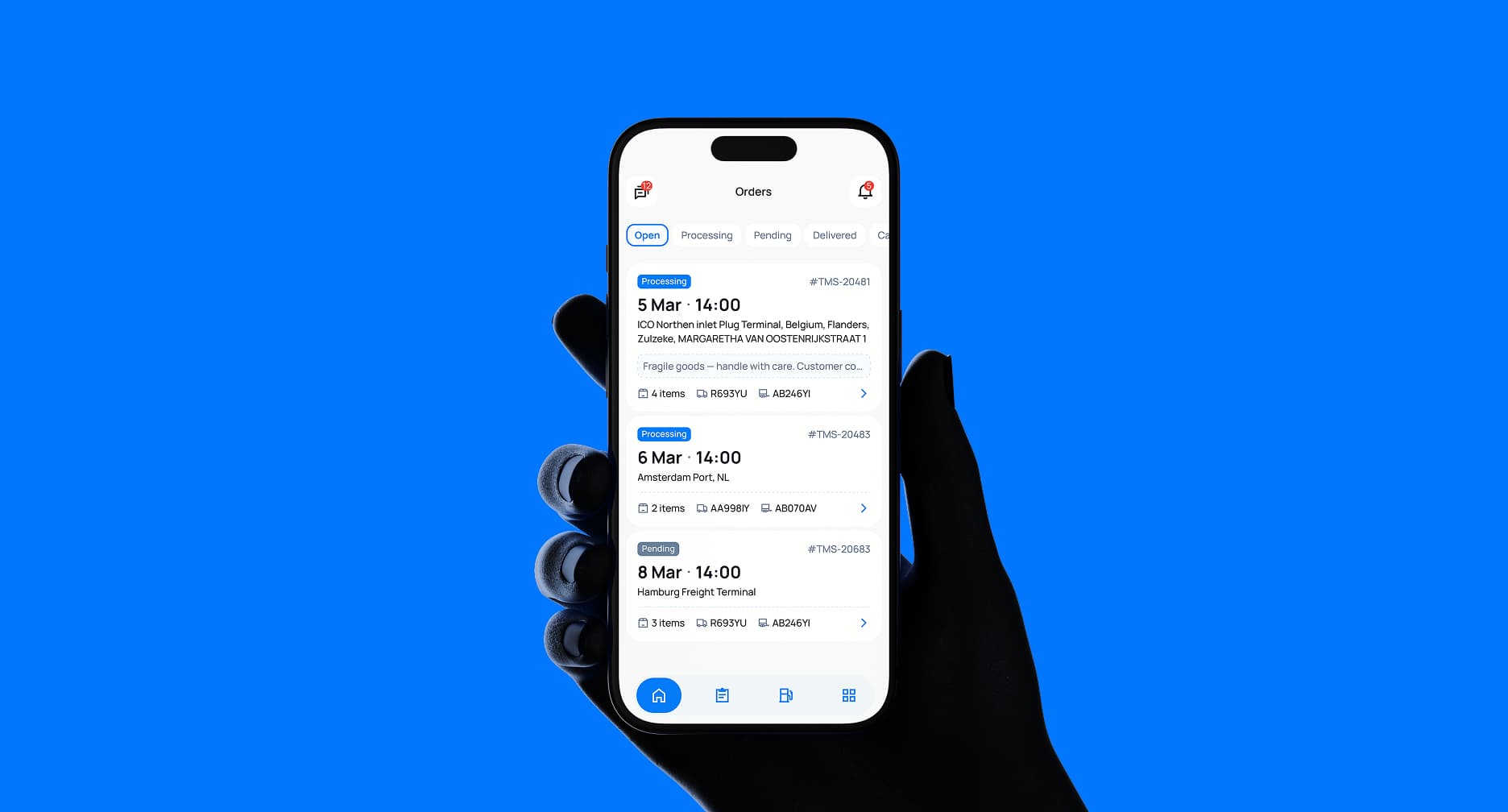 One platform [span className=logo-container]connecting[img width=150 height=137 alt=Car]/img/hero/car.png[/img][/span] [span className=text-brand-primary]logistics teams, drivers, and daily operations[/span]