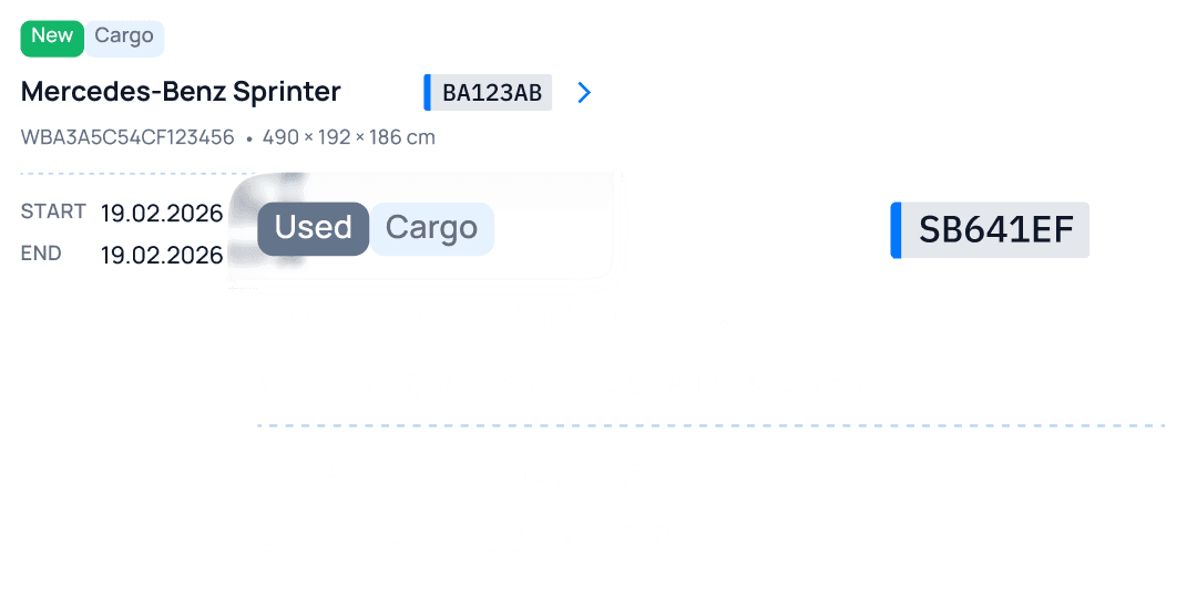 Cargo information